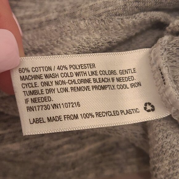 Mossimo Supply Co. Gray Lightweight Hoodie Sweatshirt | Size Large - Picture 8 of 11